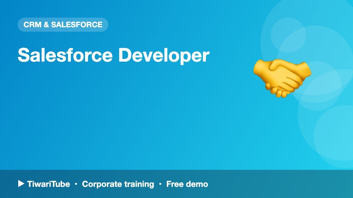 Salesforce Developer: Apex & Lightning Web Components